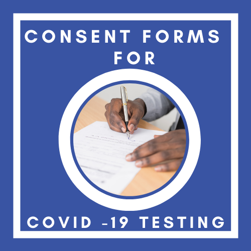  Consent Form for COVID-19 Testing